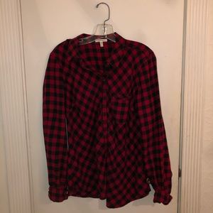 red and black flannel